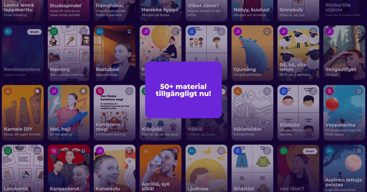 50+ resurser i skattkistan